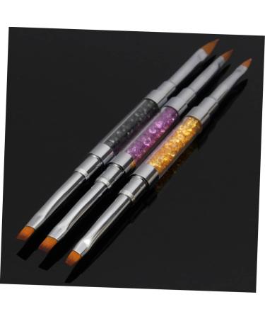 POPETPOP Manicure Tools Professional Gel Ink Pen Purple Brush Pen Lightweight Brush Pen Kit De U as De Gel Lip Gloss Kit Nail Art Liner Nail Salon Kit Gel Nail Brush Flat Brush Pen Crystal medium Purple - Buy Online on GoSupps.com