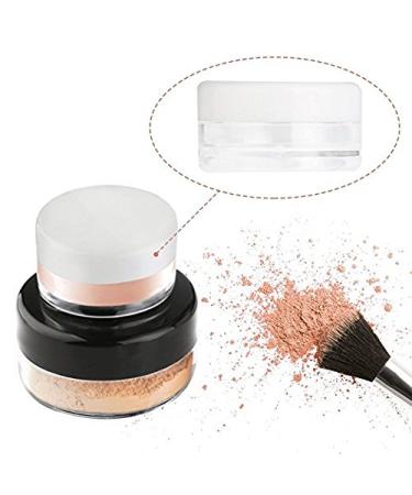 5 Pack Small Clear Sample Jars - 2g/2ml Cosmetical Containers with Lid for Creams Lotions Oils & Lip Balm - Buy Online on GoSupps.com