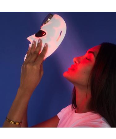 LUSTRE ClearSkin Renew Pro Facewear | Anti-Aging & Anti-Acne LED Mask | Red Blue & Near Infrared Light Therapy | Reduce Wrinkles & Prevent Acne - International Shipping Available - Buy Online on GoSupps.com