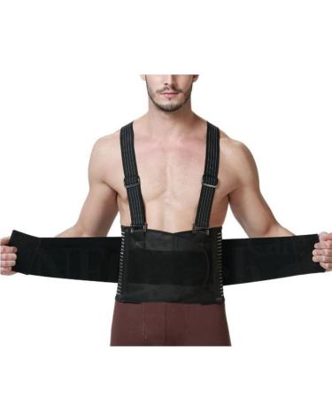 n/a Suspender Belt Adjustable Posture Back Support Corrector Lumbar Brace Shoulder Band Corset Relief Lower Back Pain (Color : Black Size : XL code) Handmade Full moon lofty ambition - Buy Online on GoSupps.com