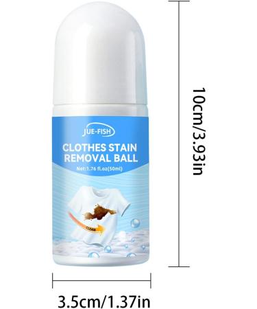 Portable Clothes Stain Remover - No-wash Clothes Stain Remover | Roll Bead Design Instant Stain Remover for Stains Removal - Buy Online on GoSupps.com
