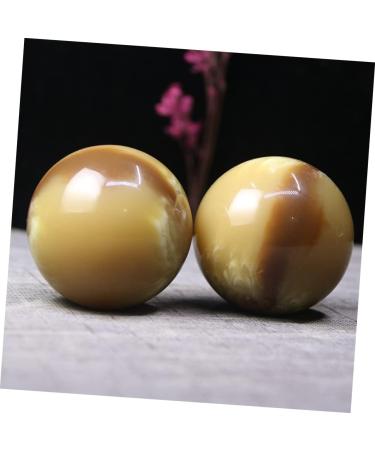 Lurrose 2pc Horn Fitness Balls - Marble Baoding Handballs for Grip Strength & Massage - Chinese Health Care - Buy Online on GoSupps.com