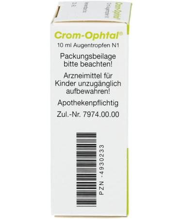 Crom Ophtal Eye Drops - Best Allergy Relief | Fast Shipping Worldwide - Buy Online on GoSupps.com