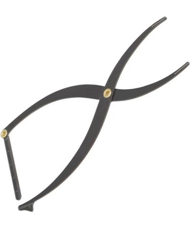Golden Ratio Symmetrical Eyebrow Ruler Stainless Steel Measuring Tool for Eyebrows Professional Microblading and Makeup Portable (Black) - Buy Online on GoSupps.com