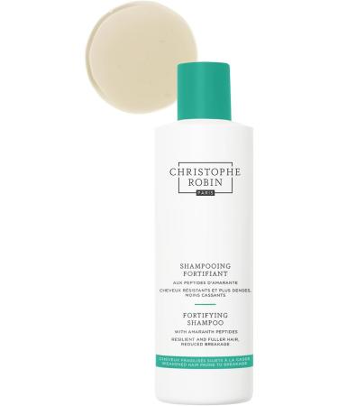 Christophe Robin Fortifying Shampoo with Amaranth Peptides 250ml Strengthens & Nourishes Hair Reduces Breakage Promotes Healthy Hair Growth - Buy Online on GoSupps.com