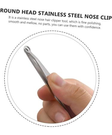 Buy NOLITOY Nose Hair Remover & Mustache Trimmer - Portable Stainless Steel Clippers 9.8x2.9cm Yellow - Fast International Shipping - Buy Online on GoSupps.com