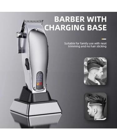 Professional Electric Hair Clippers - Rechargeable Cordless Trimmer for Barbers & Body Grooming | International Shipping Available - Buy Online on GoSupps.com