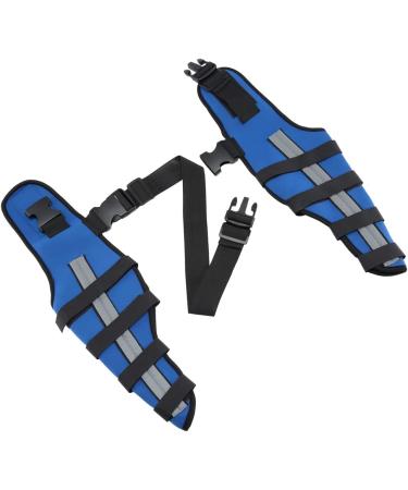 Adjustable Knee Brace for Dogs Pet Hind Legs Protector for CCL Injury Patella Luxation Arthritis Joint Pain Dog Leg Braces for Back Leg|Blue (S) - Buy Online on GoSupps.com