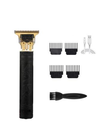 Razors Hair Clipper Electric Clippers New Electric Men Retro T9 Style Buddha Head Carving Oil Head Trimmer(ABS 1)