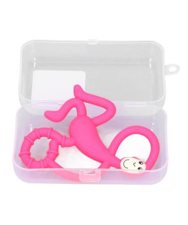 Silicone Monkey Teething Toy - Portable & High Toughness Baby Teether for Home & Travel - Buy Online on GoSupps.com