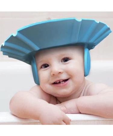 JINHENB 3Pcs Baby Bathing Cap - Adjustable Shower Protection Safety Visor for Toddler Kids - With Ears - Buy Online on GoSupps.com