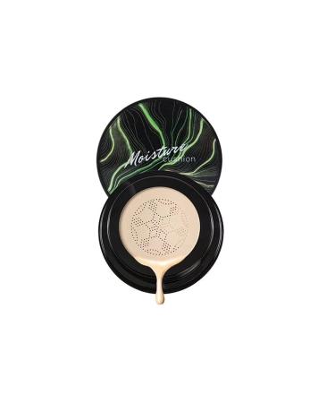 BB Cream Mushroom Head Air Cushion Cream Mushroom Liquid Foundation Sponge BB/CC Cream Moisturising Concealer Lasting Nude Air Cushion Foundation Brightening Pigment Compact Cover Makeup Base Milk White