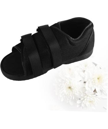 DOITOOL 2pcs Recovery Operative Toe Bunion Corrector Set - Adjustable Walker for Injured Wide Bunions Valgus Strap Thumb Men Black Shoe (27*10cmx2pcs) - Buy Online on GoSupps.com