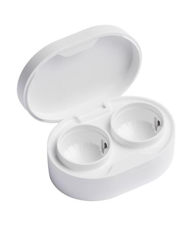ReO2 Contact Lens Cleaner Capsule Replacement(White) Fit Various Soft Lens Daily Disposal Long-Term Contact Lens and Colored Contact Lens