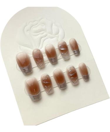 AJTUTUS Press on s Eye Catching Heart Pattern Stick on s s Art Accessories for Women and Girls - Buy Online on GoSupps.com