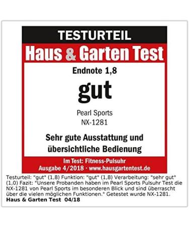 Pearl Sports Pulse Watch with Chest Strap | Fitness Clock LCD Display 3 Intensity Levels & IPX4 - Perfect for Running & Sports - Buy Online on GoSupps.com