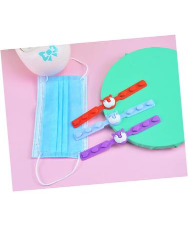 Beaupretty Adjustable Mask Ropes & Earring Holder - Purple Slipproof Ear Clip & Mask Accessories for Secure Mouth Protection - Buy Online on GoSupps.com