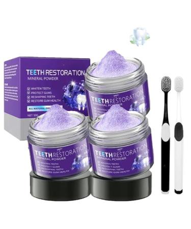 Oyikey - Oyikey Teeth Restoration Mineral Powder, Oyikey Mineral Powder For Teeth, Garageline Tooth Powder, Oyikey Mineral Powder For Tooth Restoration, Teeth Powder (3PC)