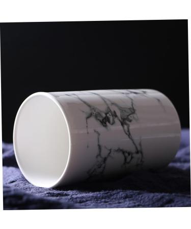 Goohochy Mouthwear Cup - Multi-Purpose Toothbrush & Teaspoon Holder | Stylish Ceramic Bathroom Storage for Ceramics Lovers - Buy Online on GoSupps.com