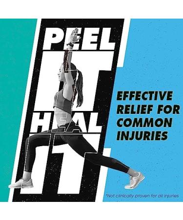 Heali Precut Kinesiology Tape Infused with Magnesium & Menthol - Roll - 20 Strips - 2" x 10" (5cm x 25cm) - Synthetic Silk Latex Free Strong Adhesive to Last 4-7 Days -Splatter Paint Design - Buy Online on GoSupps.com