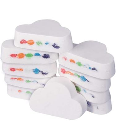 Ztoone Rainbow Cloud Bath Bomb - Vibrant Rainbow Colors for Pool & Whirlpool | Moisturizing Gift for Women & Girlfriends - Buy Online on GoSupps.com
