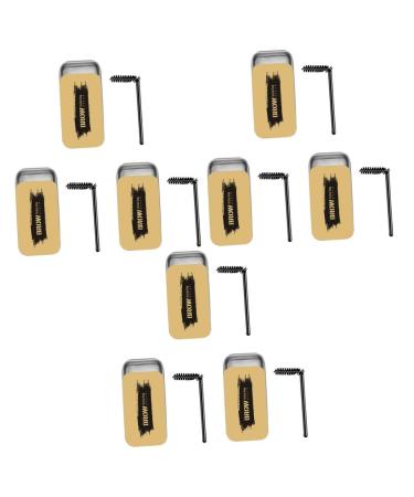 POPETPOP POPETPOP 9 Eyebrow Styling Cream Sets Eyebrow Shaping Makeup Gel Styling Gel for Eyelashes Long-Lasting Cream Styling Wax