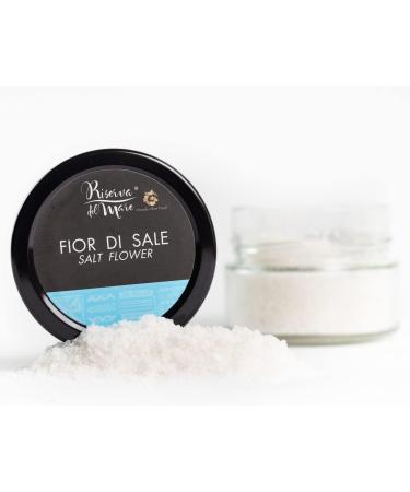 Trapani Salt Flower (Sicily) | Integral Sea Salt Flower | Flavored Salt Flower | 120g (Natural) - Buy Online on GoSupps.com