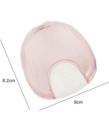 perfk 2x Retainer Case Cleaning Box Holder for Mouthguard Aligner - Pink | 2 Pieces | International Shipping - Buy Online on GoSupps.com