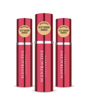 CA Perfume Impression of M. Kors Sexy Warm Amber For Women Replica Version Fragrance Dupes Concentrated Long Lasting Eau de Parfum Spray Refillable Atomizer Bottle 0.17 Fl Oz/5ml-X3 M. KORS SEXY WARM AMBER IMPRESSION 0.51 Fl Oz (Pack of 1)