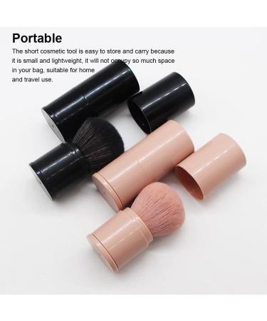 Dajidafu Makeup Brush Retractable Loose Powder Contouring Cosmetic Brushes Short Soft Artificial Fiber Replacement Beauty Make Up Tool Type 4 - Buy Online on GoSupps.com