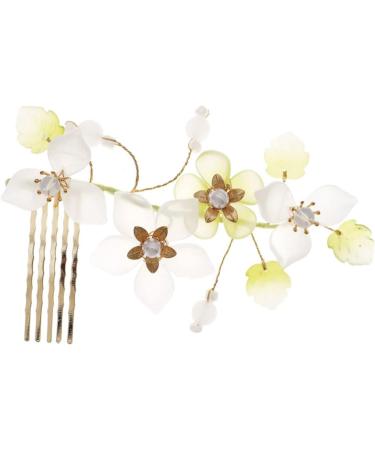 Beaupretty Bridal Headpieces manual bridesmaid New Chinese style Beautiful bride Metal womens headgear flower headpiece for women decoration Blossom Flower Decorations - Buy Online on GoSupps.com