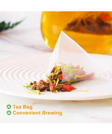 Plant Gift Bamboo Leaf Chrysanthemum Cassia Seed Tea Bag 8.81oz (5g*50bags) Osmanthus Chinese Pure Natural Health Care Mixed Tea Combination of Floral Tea 250g 1UK-GE049 - Buy Online on GoSupps.com