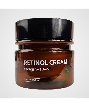 Face and Neck Retinol Cream Neck & Neckline fine lines and wrinkles Cream with Collagen & Hyaluronic Acid & Vitamin C Skin Care Facial Moisturizer for Women & Men