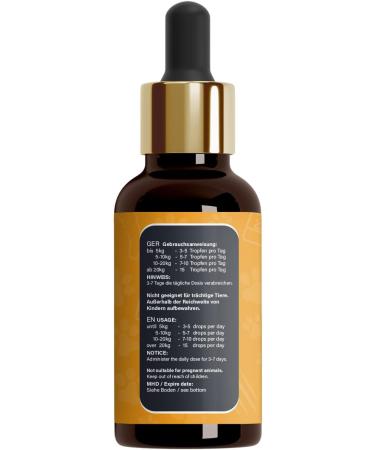 Saint Nutrition Itching Drops for Dogs & Cats - High-Dose Relief for Skin Irritation - 50 ml - Buy Online on GoSupps.com