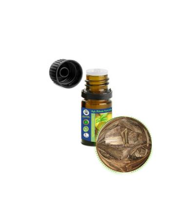 Agarwood Essential Oil - Aged Aquilaria Malaccensis Tree Wood - Oud Oil for Aromatherapy Perfume Incense Spiritual Meditation Cosmetics - Pure & Natural Undiluted Uncut - 5ml (1/6 oz)