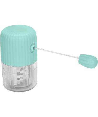 Portable Contact Lens Cleaner Washer - Manual Cleaning Case with Tweezers for Travel & Home | Green | International Shipping - Buy Online on GoSupps.com