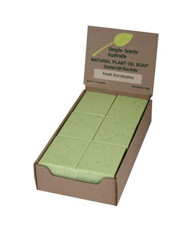 Simple Scents Australia Eucalyptus Natural Soap (12 bars)