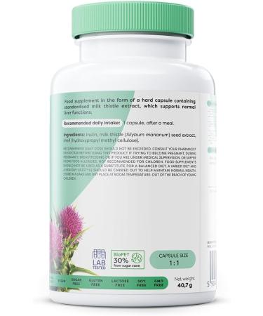 Osavi Milk Thistle Silymarin 100mg 120 vegan caps - Buy Online on GoSupps.com