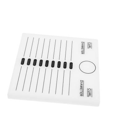 minkissy 1pc Eyelash Spacer Eyelash Plate Eyelash Gasket Eyelash Supplies Glass Stand Eye Lash Eyelash Grafting Accessory Eyelash Board Lash Grafting Gasket Epoxy Accessories Extend Tray