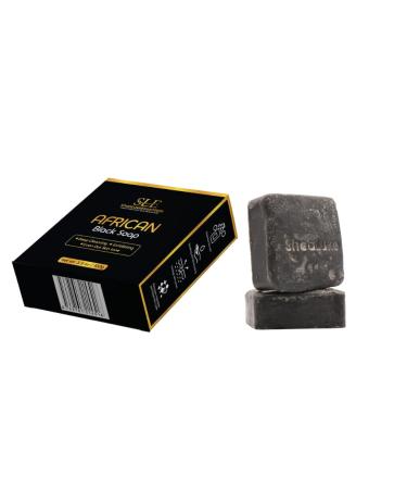 African Black Handmade Soap Bar - Organic & Natural for Face & Body | Soothing Moisturizing Acne Relief - Shop Now - Buy Online on GoSupps.com
