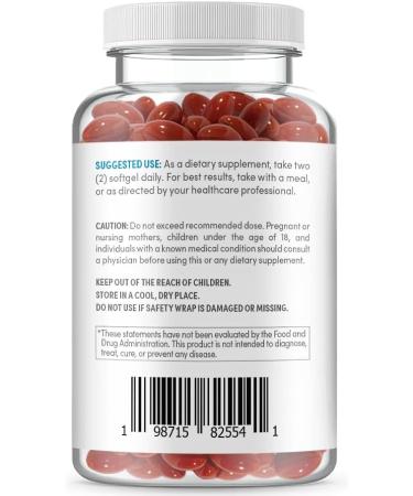 OjosLabs CoQ10 200mg - Coenzyme Q10 Dietary Supplement Easy-to-Swallow 120 Softgels - Buy Online on GoSupps.com