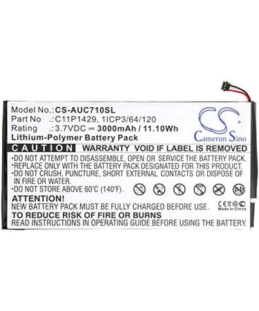 JRINK Replacement Battery 0B200-01490000 | Compatible with 1ICP3/64/120 C11P1429 P01Y P01Z Z170 Series | International Shipping Available - Buy Online on GoSupps.com