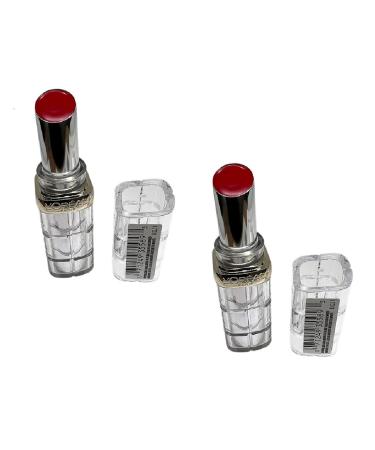 Buy L'Oreal Paris Colour Riche Shine Lipstick Pack of 2 - Enamel Red #9242 | International Shipping Available - Buy Online on GoSupps.com