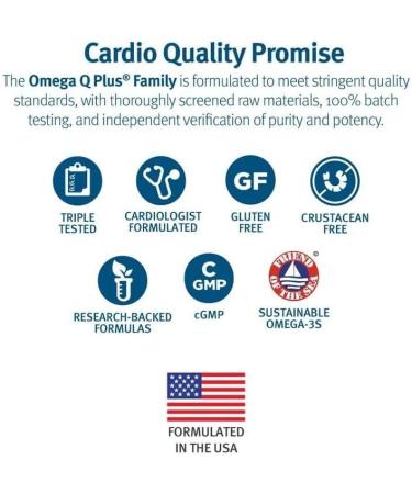 Dr. Sinatra Omega Q Plus Resveratrol and Turmeric - Omega-3 Supplement with CoQ10 Support for Healthy Blood Flow and Healthy Inflammatory Response (90 Day Supply) 180 Count (Pack of 1) - Buy Online on GoSupps.com