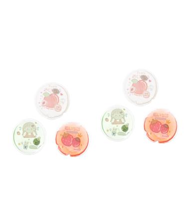 Toddmomy 6 STK Handwarm Heating Heat Cooling Cooling Pillows Hands Toe Warmer Immediately Hot Body Warmer Pad Eise Eye Covering Hot Pad Hot and Cold PVC Heating Travel