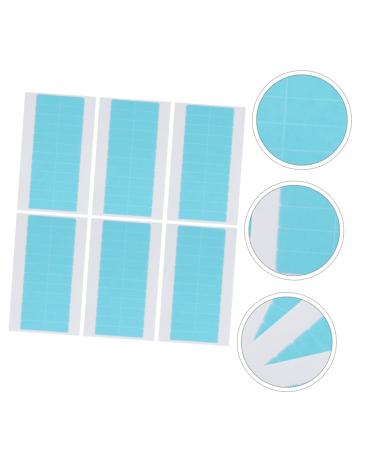 FRCOLOR 6 Sheets Double Sided Adhesive Hair Extension Hair Wig Tape Wig Adhesive Tape Double Sided Tape Tabs Lace Front Wig Tape Adhesive Hair Extension Tape Reissue Block Pu Water Proof - Buy Online on GoSupps.com