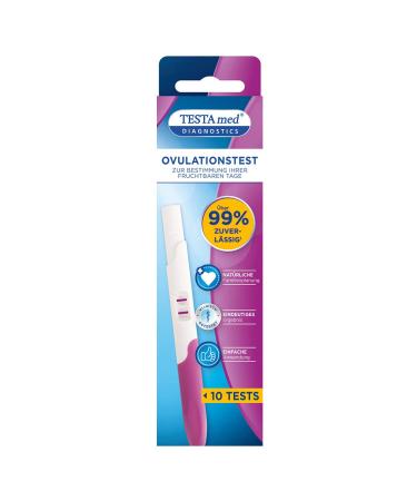 Testa Med Diagnostics Ovulation test for children's desire to have children shows the time of the highest fertility with a total right of over 99 percent - Buy Online on GoSupps.com