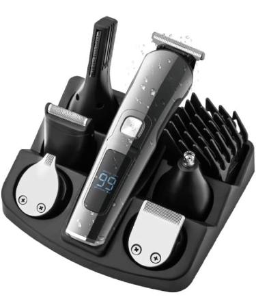 Premium 6-in-1 Waterproof Hair Clippers for Men | USB Rechargeable Hair Trimmer & Beard Cutter | International Shipping Available - Buy Online on GoSupps.com