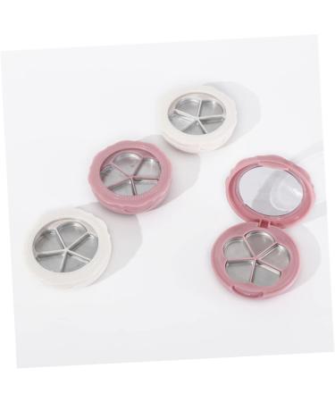 Balacoo 9 Pcs Eye Shadow DIY Lip Balm Containers Makeup Empty Eyeshadow Compact Powder Empty Box Cosmetic - Buy Online on GoSupps.com