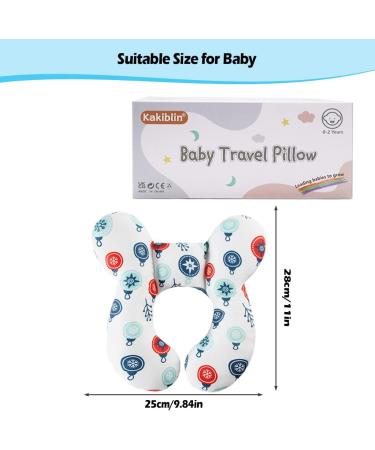 KAKIBLIN Baby Travel Pillow - Neck and Head Support for Car Seat & Pushchair - Buy Online on GoSupps.com